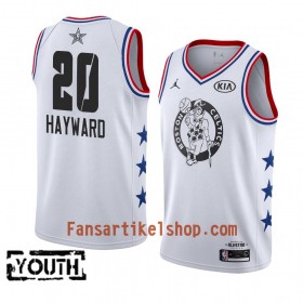 Boston Celtics Trikot Gordon Hayward 20 2019 All-Star Jordan Brand Weiß Swingman - Kinder